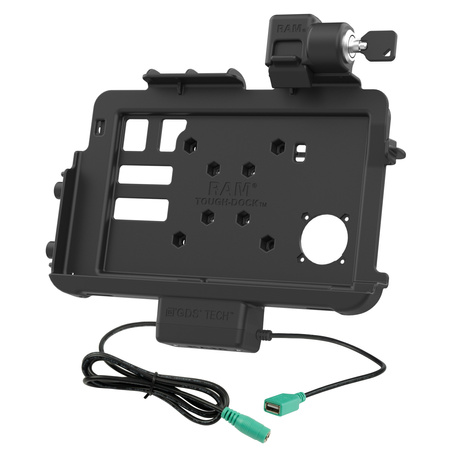 Locking RAM® Thin-Dock™ + Data for Zebra ET401 10"