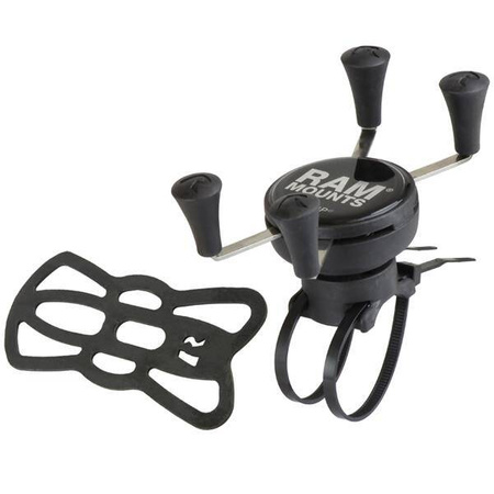Uchwyt na telefon RAM® X-Grip® z podstawą rowerową RAM® EZ-On/Off™