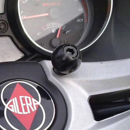 RAM® 1 Calowa Głowica Do Motocykla z Gwintem M8