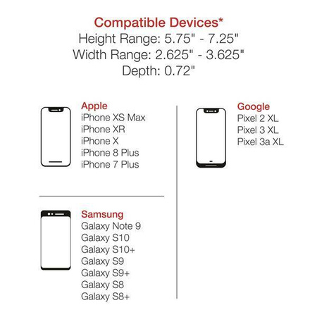 Uchwyt na telefon RAM® Quick-Grip™ XL z podstawą kierownicy RAM® Tough-Strap™