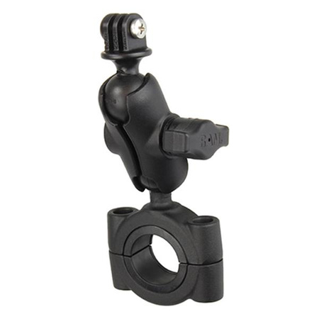 RAM® Torque™ Large Rail Base z uniwersalnym adapterem do kamery sportowej