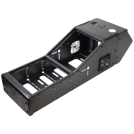 Kątowa konsola RAM® Tough-Box™ z owiewką Ford Crown Vic - bez słupków