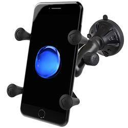 RAM® X-Grip® Phone Mount with RAM® Twist-Lock™ Low Profile Suction Base