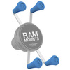 RAM® X-Grip® Blue Rubber Cap 4-Pack