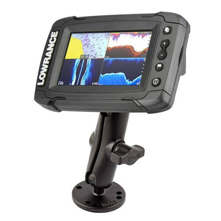 RAM® Double Ball Mount dla serii Lowrance Elite-4 i Mark-4