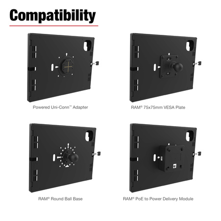 RAM® Safe-Case™ dla iPadów Pro 13 (M4), Air 13 (M2 i M3) oraz Pro 12.9