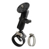 RAM® Strap Hose Clamp Mount with 1/4"-20 Camera Adapter - Medium