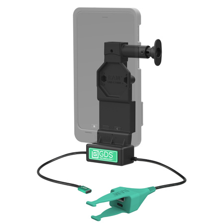 GDS® Uni-Conn™ Dock + Dual USB-A & USB-C with Release Button