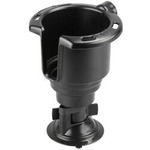 RAM® Twist-Lock™ Suction Cup with Drink Cup Holder