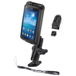 RAM® Aqua Box® Pro 20 with Double Ball Diamond Plate Mount