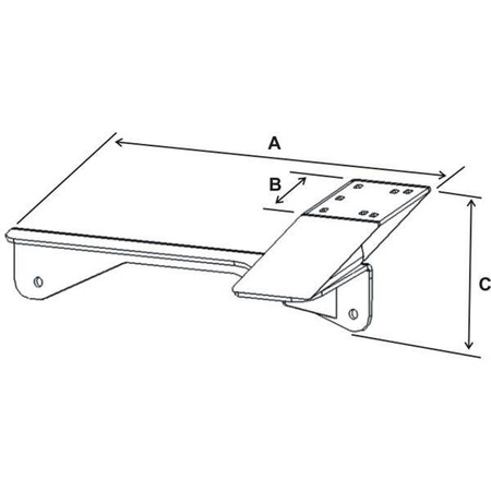 Baza pojazdu RAM® No-Drill™ dla Dodge Charger 2006-10 (niepolicyjny) + więcej
