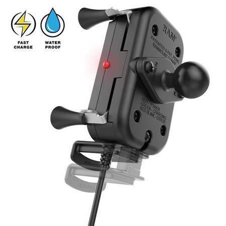 RAM® Tough-Charge™ 15W Wireless Charging Suction Cup Mount