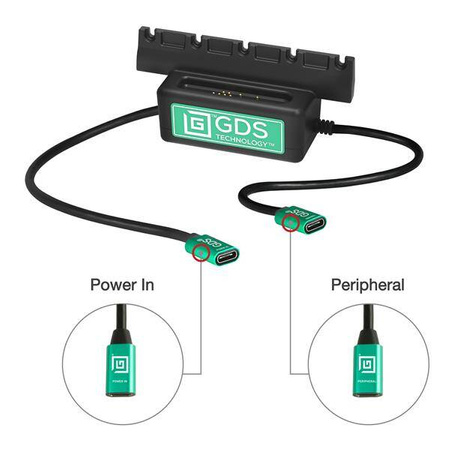 GDS® Power + USB-C Data Dock Cup dla IntelliSkin®