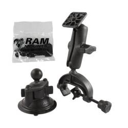 Przyssawka RAM® Twist-Lock™ i kompozytowe mocowanie zaciskowe jarzma