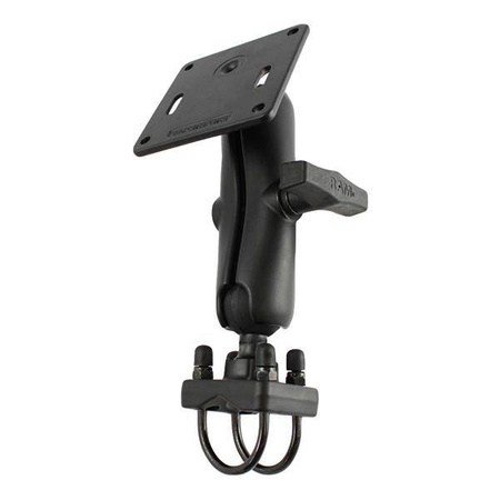 RAM® Double U-Bolt Mount z płytką VESA 75x75mm do szyn 1" - 1,25"