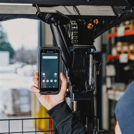 Stacja dokująca RAM® z blokadą dla Honeywell CT40/45/47 - podgrzewane styki