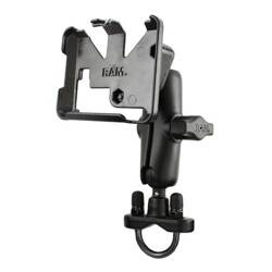 RAM® Handlebar U-Bolt Double Ball Mount for Garmin nuvi 200 + More