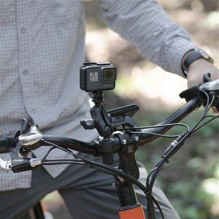 Podwójny uchwyt kulowy RAM® Tough-Strap™ z uniwersalnym adapterem do kamery sportowej