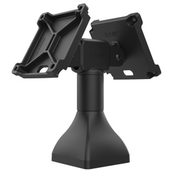 RAM® 7" Pedestal Mount with Dual 100mm VESA Adapters