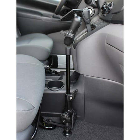 RAM® Pod HD™ Vehicle Mount with 12" Aluminum Rod and 75x75mm VESA Plate