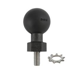 RAM® Tough-Ball™ z gwintowanym trzpieniem 1/4"-20 x .50" do kajaków - rozmiar B