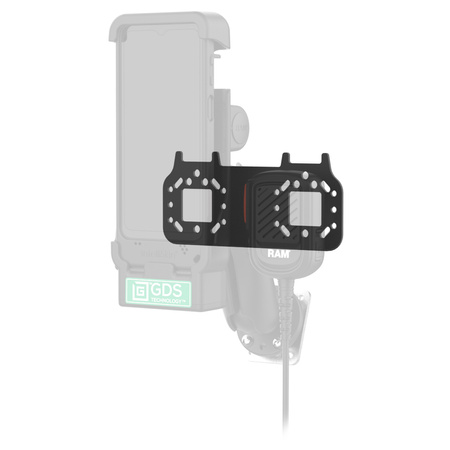 Adapter krótkiego uchwytu RAM® do mikrofonów zdalnego sterowania PTT