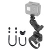 RAM® ATV/UTV Kierownica U-Bolt z adapterem do kamery sportowej