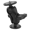 RAM® Double Ball Mount with 1/4"-20 Male Thread - C Size Short