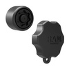 RAM® Pin-Lock™ Security Knob with 7-Pin Pattern for B Size Socket Arms