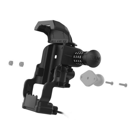 Stacja dokująca Combo-Locking z zasilaniem RAM® do Panasonic Toughbook FZ-N1 i FZ-F1