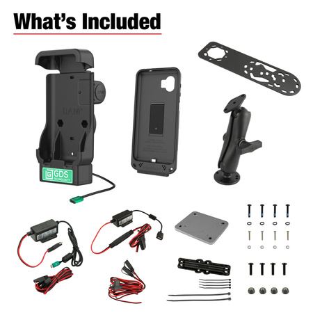 Zestaw głośnomówiący GDS® Aina PTT dla Samsung XCover7 Pro i 6 Pro