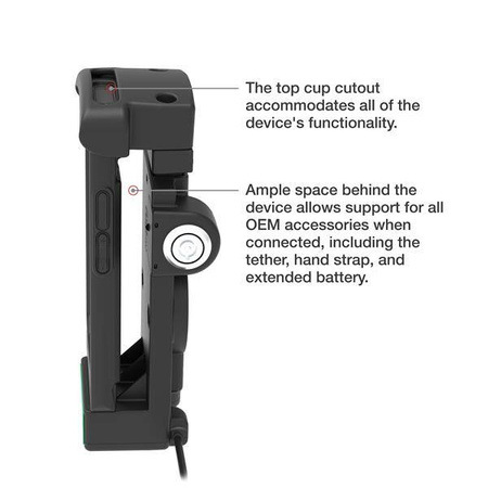 GDS® Blokowana stacja dokująca z zasilaniem + USB-A dla Zebra EC50/55