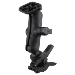 RAM® Tough-Clamp™ Small Double Ball mount z diamentową płytką