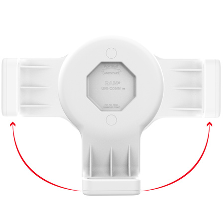 Stacja dokująca GDS® Uni-Conn™ z magnetycznym odbiornikiem i PoE - szara