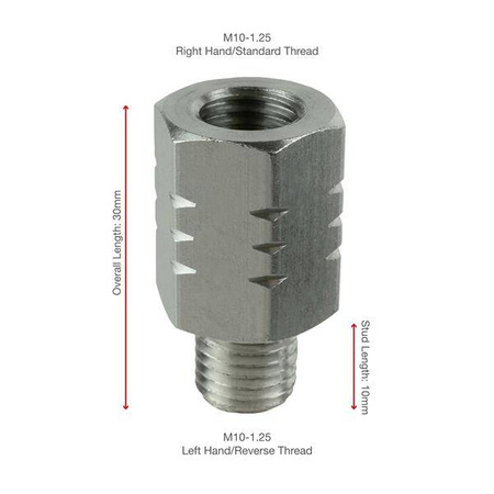 RAM® M10-1.25 Reverse Thread Adapter