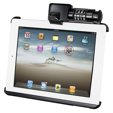 Uchwyt RAM® Latch-N-Lock™ do iPada Apple 1-4