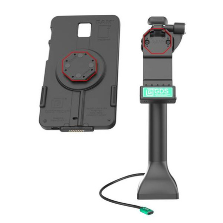 GDS® Uni-Conn™ 14" Locking Pedestal Dock z USB-C