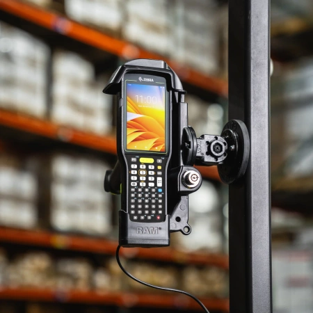 Stacja dokująca RAM® z blokadą do Zebra MC3300 i MC3400