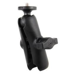 Ramię RAM® z podwójnym gniazdem i adapterem kamery sportowej 1/4"-20