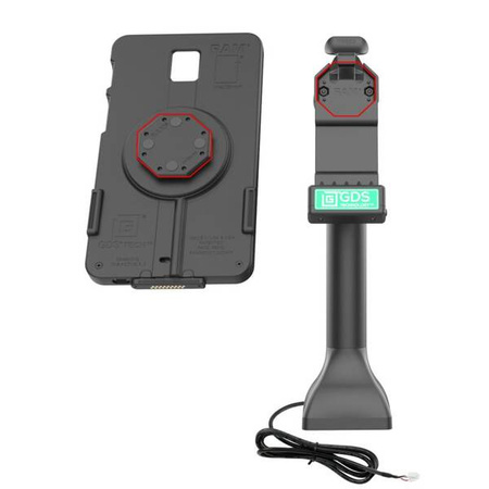 GDS® Uni-Conn™ 14" stacja dokująca na cokole z PoE