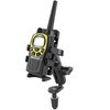 Uchwyt wspornika widelca RAM® z uchwytem GPS/radio RAM® Finger-Grip™