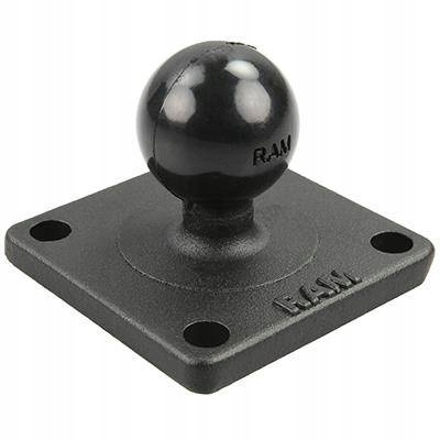 RAM® Ball Base with 1.5" x 1.5" 4-Hole Pattern - B Size