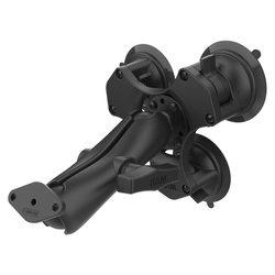 Uchwyt RAM® Twist-Lock™ z potrójną przyssawką i płytką diamentową