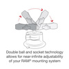 RAM® X-Grip® Phone Mount with Twist-Lock™ Suction Cup Base