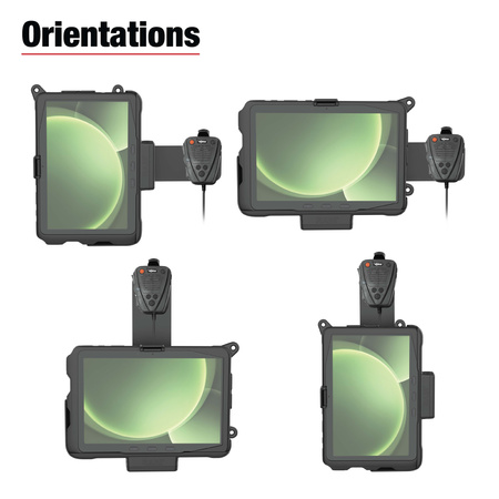 RAM® Aina PTT Voice Responder Vehicle Bundle dla Samsung Tab Active4 Pro