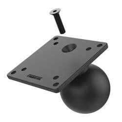 RAM® Wzmocniona stalowa płytka VESA 100x100mm z kulką - rozmiar E