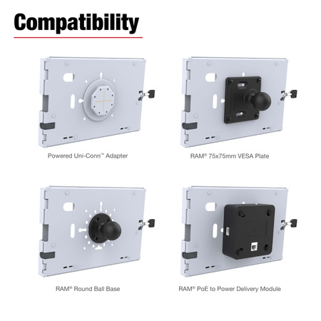 RAM® Safe-Case™ for Zebra ET4x 8" Tablet - Gray