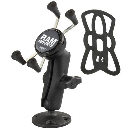 RAM® X-Grip® High-Strength Composite Phone Mount with Drill-Down Base