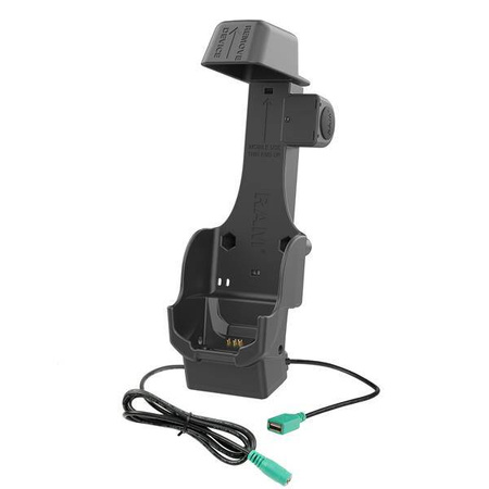 Stacja dokująca RAM® Powered Dock + pojedyncze USB-A do Zebra TC8300 - podgrzewane styki