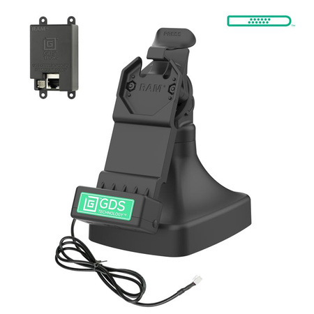GDS® Uni-Conn™ uchylno-obrotowa stacja dokująca z PoE